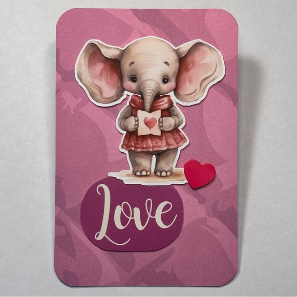 Bundle of 9 Handmade Valentine’s Day Greeting Cards - Picture 8 of 10